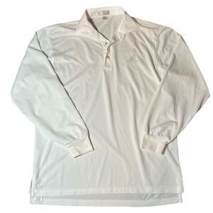 Peter Millar Summer Comfort Solid Stretch Jersey Long Sleeve Polo Mauna Lani M